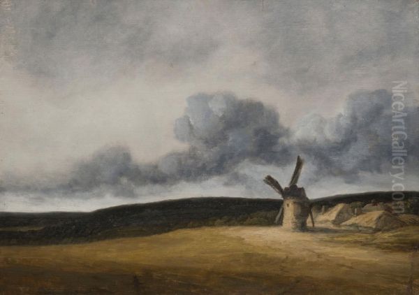 Windmill in a Landscape - view 1