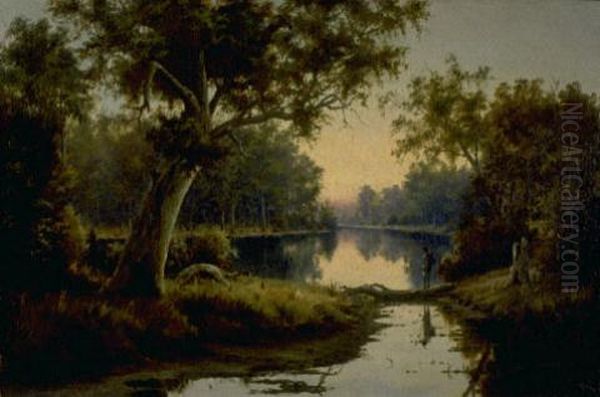 A Billabong on the Murray River - view 1