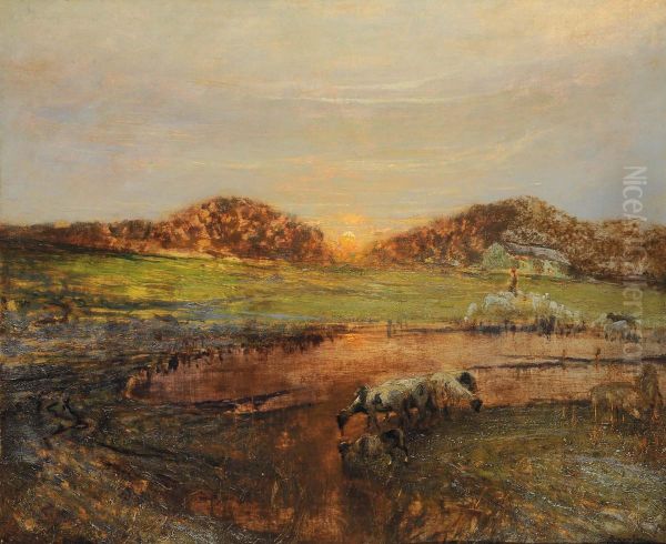 Paesaggio Al Tramonto - view 1