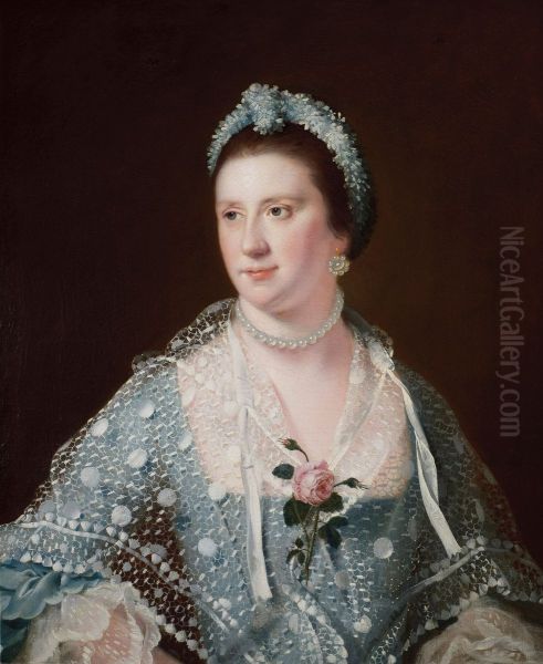 Portrait of the Hon Mrs Boyle - view 1