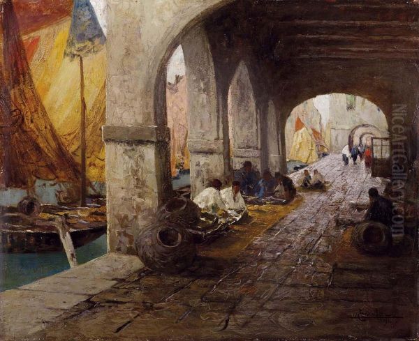 Mercato Del Pesce A Chioggia (portico Achioggia) - view 1