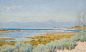 Coastal Landscape, Wales by Arthur Hughes