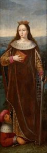 Saint Catherine of Alexandria by Juan De Juanes