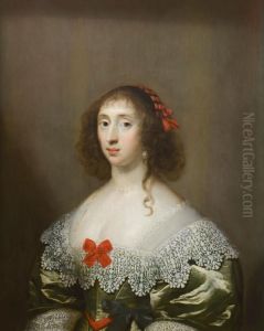 Portrait of a Lady by Cornelis Janssens van Ceulen