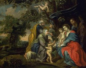 Holy Family under an Apple Tree by (studio of) Rubens, Peter Paul