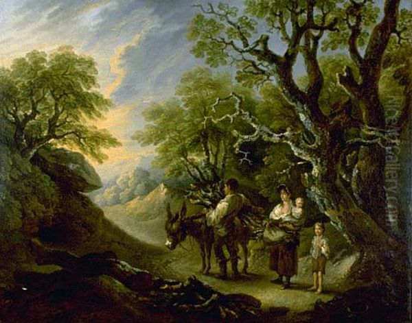 Wood Gatherers - view 1
