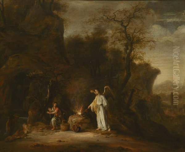 Gideon and the Angel - view 1