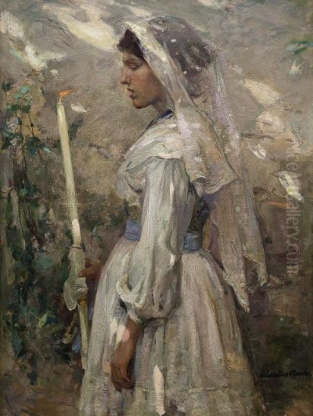Figlia di Maria (One of the Procession) - view 1