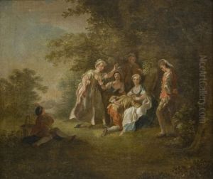 Game Main Chaude by Nicolas Lancret