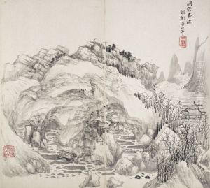 Album After Old Masters and Poems by Wang Hui
