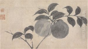 Branch of Fruit Bearing Tree by Shen Zhou