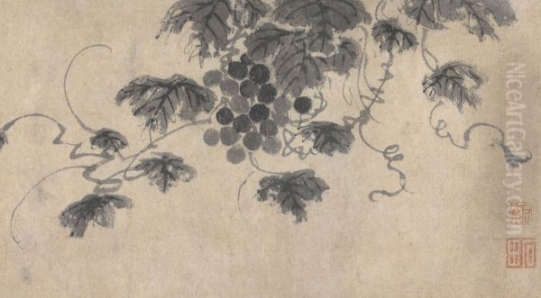 Branch of Fruit Bearing Tree - view 1