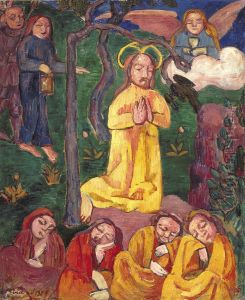 Yellow Christ by Emile Bernard