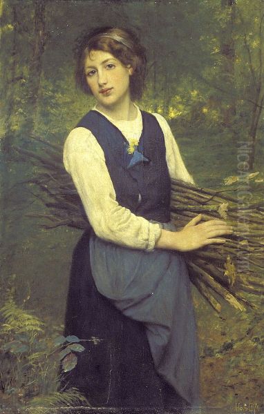 Woman with Faggots - view 1