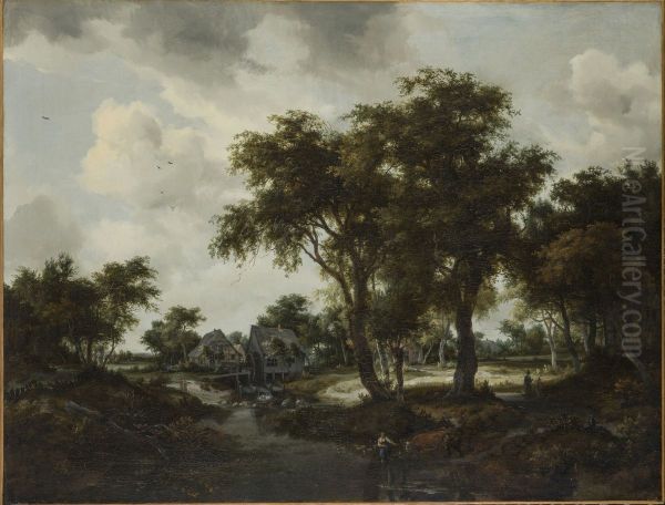 The Water Mill (The Trevor Landscape) - view 1