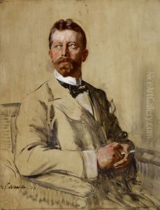 Portrait of Prince Henry of Prussia by William Valentine Schevill