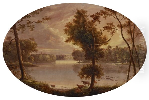 Landscape (probably near Lafayette, Indiana) - view 1