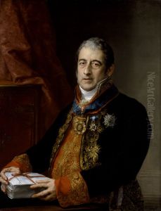 Portrait of Juan Miguel de Grijalba by Vicente Lopez Portana