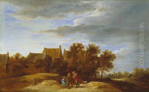 By the Wayside by David Teniers the Younger