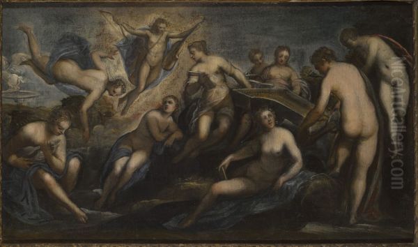 Apollo with Concert of the Muses - view 1