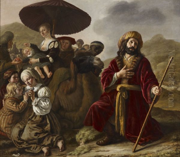 Jacob Seeking the Forgiveness of Esau - view 1