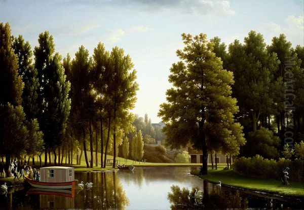 Le parc a Mortefontaine - view 1