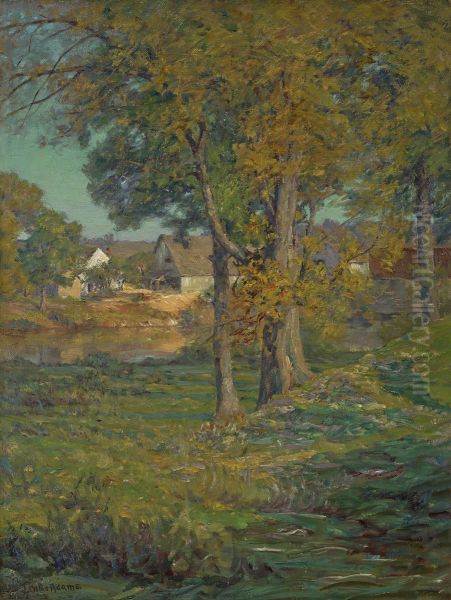 Thornberry's Pasture, Brooklyn, Indiana (An Indiana Farm) - view 1