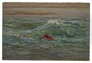 The Wave-Whitewater, Brookville, Indiana (Autumn on Whitewater) by J. Ottis Adams