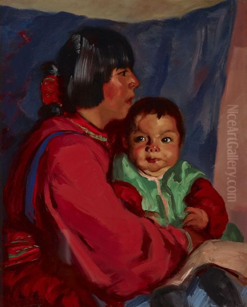 Maria and Baby - view 1