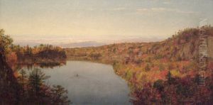 Lake Shawangunk by Worthington Whittredge