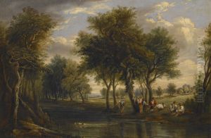 The Haymakers by Augustus Wall Callcott