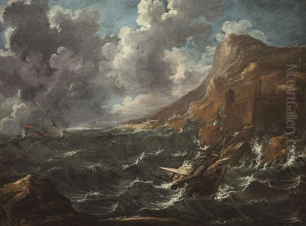 Ships in a Gale - view 1