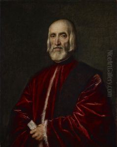 Portrait of Andrea de' Franceschi by Titian