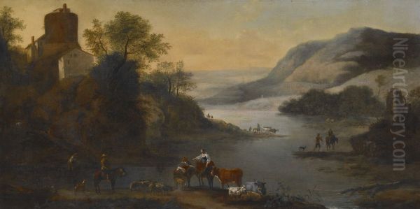 Landscape with Animals - view 1