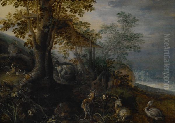 Landscape with Animals - view 1