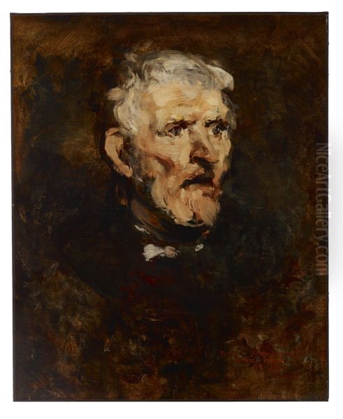 Study of an Old Man - view 1