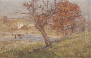 Landscape by Theodore Clement Steele