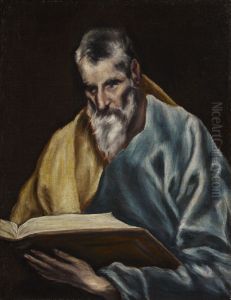 St. Simon by El Greco