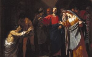 The Raising of Lazarus by Andrea Vaccaro