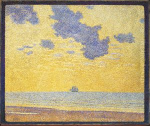 Big Clouds by Theo van Rysselberghe