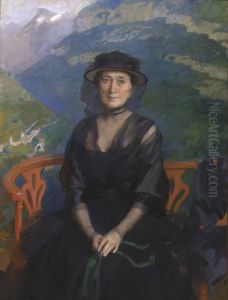 Portrait of Mrs. Addison C. Harris
