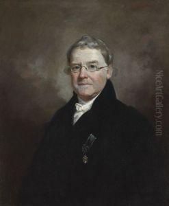 Portrait of Dr. James E. B. Finley by Samuel Finley Breese Morse