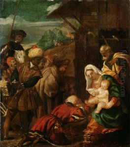 Adoration of the Magi by Titian