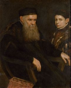 Old Man and a Boy by Jacopo Tintoretto
