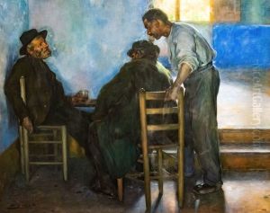 Tavern Interior by Lluis Graner
