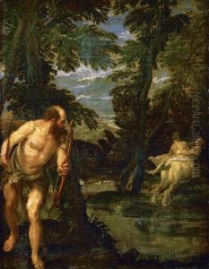 Herkules, Dejanira und der Kentaur Nessus by Paolo Veronese (Caliari)