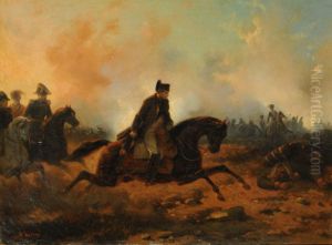 Napoleon and the loot of Waterloo by Hippolyte Bellange