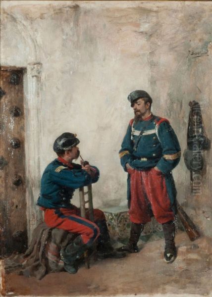 Two Soldiers - view 1