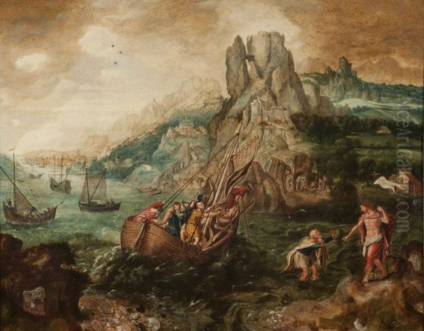 The last appearance of Christ to his disciples - view 1
