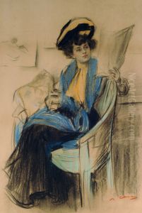 Mademoiselle Clo-Clo by Ramon Casas